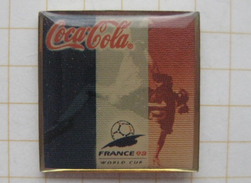 COCA-COLA FIFA WM 98 FRANCE / FUSSBALL ........................ Sport-Pin (144c) - 第 1/1 張圖片