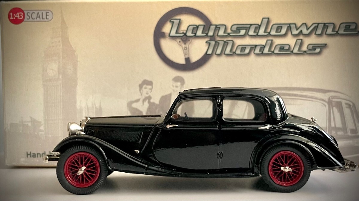 Lansdowne Models 1/43 – Riley 12/4 Continental Sedan 1937 – Noire – LDM74A