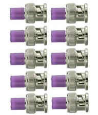 GEM ELECTRONICS 301T75TP BNC MALE 75OHM - 10 PER BAG