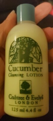 Crabtree & Evelyn Cucumber Cleansing Lotion 4.4 Oz.