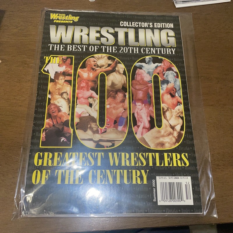 Inside Wrestling Magazine Issue Summer 2000 100 Greatest Wrestlers 20th Century