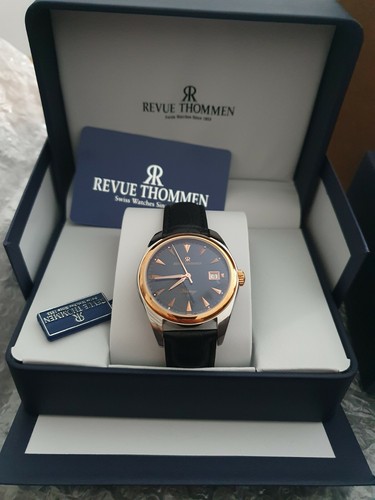Orologio uomo automatico REVUE THOMMEN heritage Nuovo Mai Usato | eBay