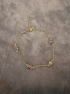 Eagle Eye 18K Gold Filled Bracelet 