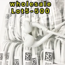 Lot US In-Ear Headset Earphone Headphone Earbud+Mic fit Samsung Galaxy S4 S5 S6