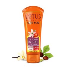 Lotus Herbals Uv Screen Mattegel Ultra Soothing Sunscreen PA  SPF 50  30gm