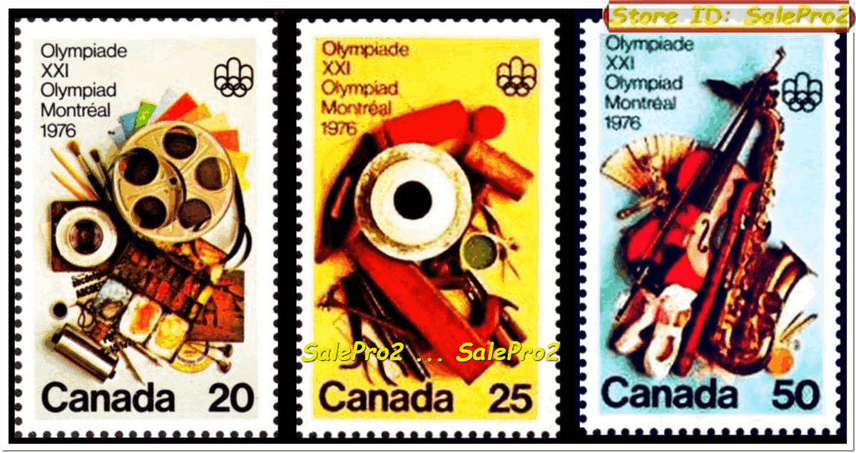 CANADA 1976 CANADIAN OLYMPIC XXI OLYMPIAD MINT FV FACE 95 CENT MNH