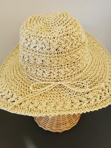 SCALA Collezione Straw Hat Floppy Hat 