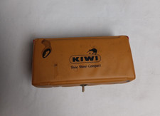 Kiwi Shoe Shine Compact Vintage Naval Officer Yellow Shoe Shine Kit
