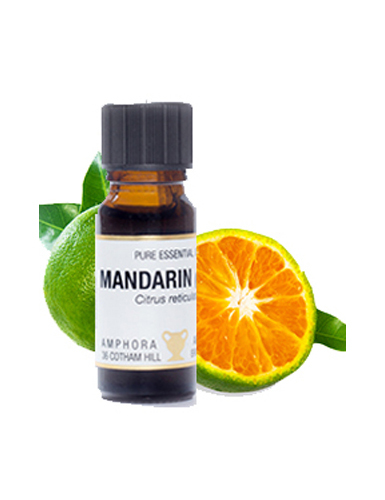 Amphora Aromatics Mandarin Pure Essential Oil 10ml - Citrus reticulata (Green)