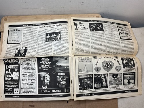 February 1994 - The Record Exchange MUSIC MONITOR Newspaper Rare Charlotte Nc B1 - Picture 6 of 12