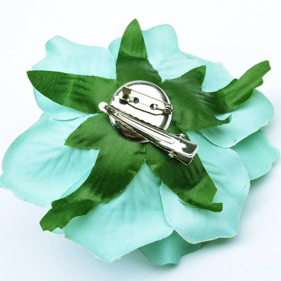 1PC Fashion Bridal Rose Flower Hairpin Brooch Clamp Wedding Bridesmaid Party Accessories Hair Clip – Buy The Best Products In The Online Store - Foto 6