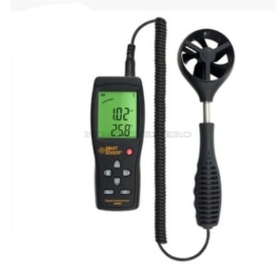 Smart Sensor With Usb AS856 Air-Flow Anemometer 0.3~45M/S tv
