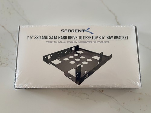 Sabrent 2.5" SSD/HDD to 3.5" Bay Bracket - Model BK-HDCC - New