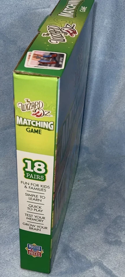 The Wizard of Oz Movie Matching Game Memory Card Match Master Pieces 36 Card NEW - Image 4 of 4