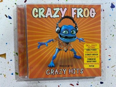 Crazy Frog Hits CD Black And White 2005 Max Mix Dance Techno