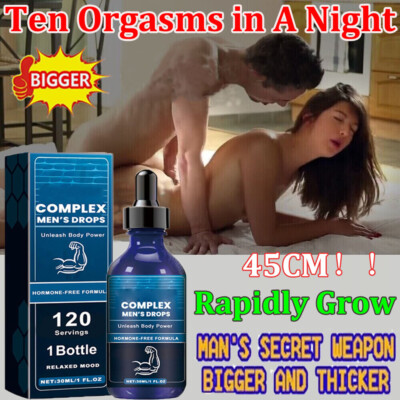 USA Complex Men's Drops Secret Drops for Strong Men,Male Vitamins Drops 30ML