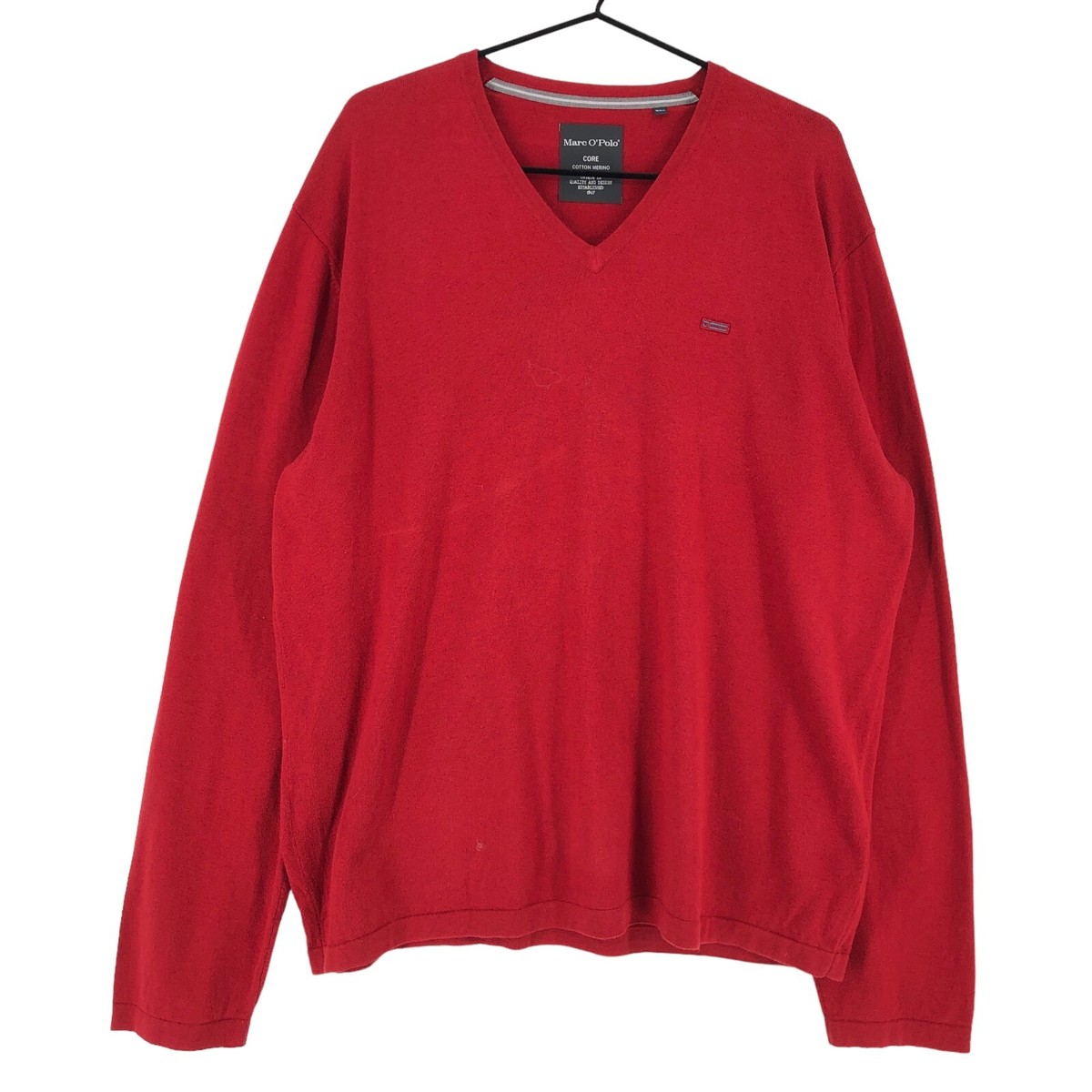 Jumper Marc O Polo Pullover Rot Damen Marc O'Polo V-Ausschnitt