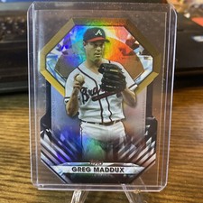 2022 Topps Diamond Greats Die Cuts Black #DGDC-2 Greg Maddux /299 - Braves