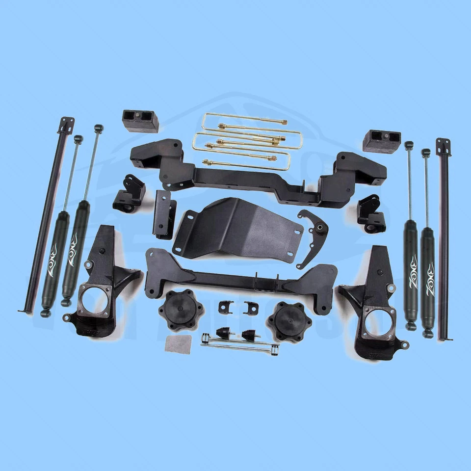 Zone 6" Lift Kit for Chevy/GMC 2001-2010 4WD - Image 2 of 3