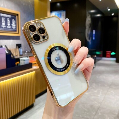Magnetic Case For iPhone 14 Pro Max 13 12 11 Camera Lens Cover Mag Safe
