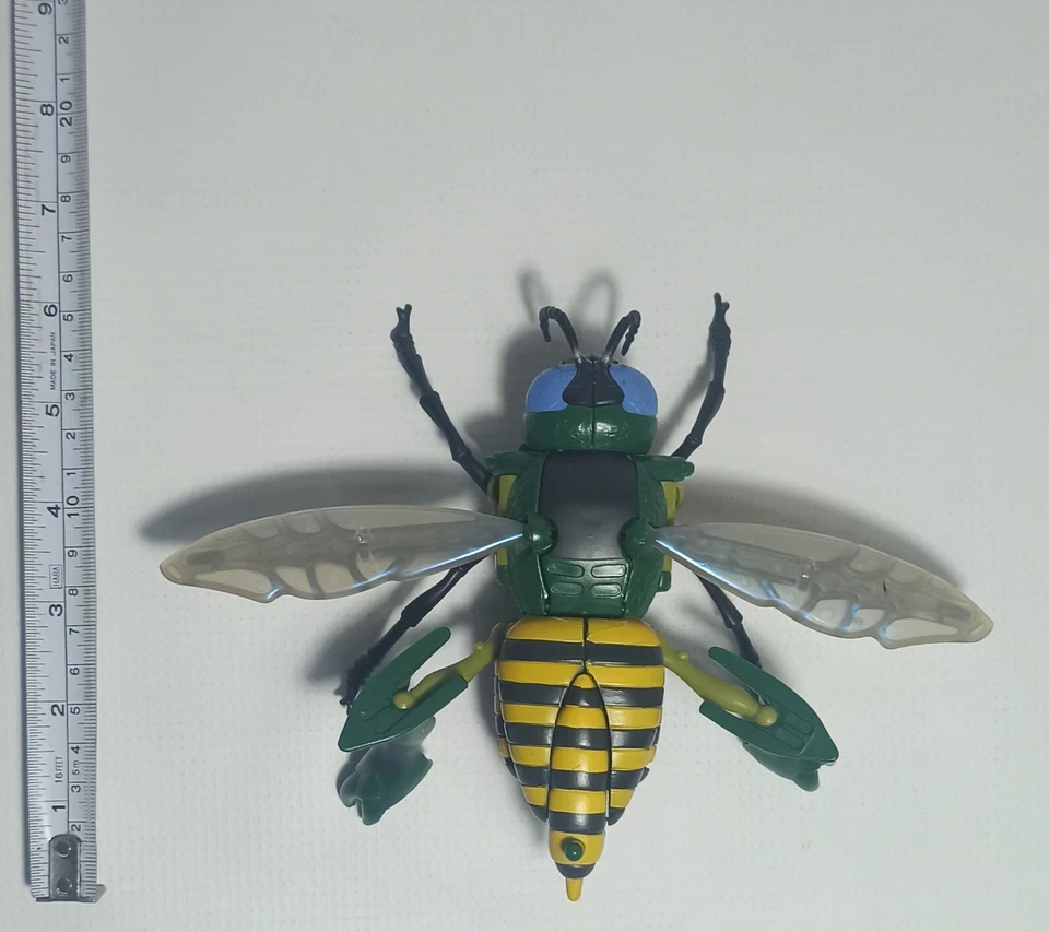HASBRO VTG 1996 TRANSFORMERS BEAST WARS DELUXE WASPINATOR 100% COMPLETE B - Image 3 of 4