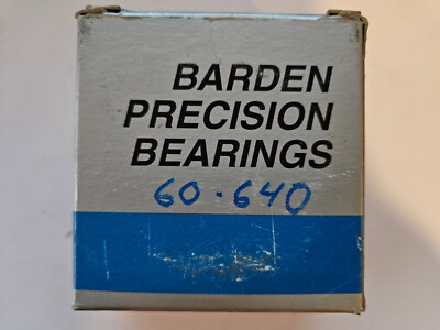Barden 210HDL Angular Contact Bearing LOWEST Price on eBay - Open Box