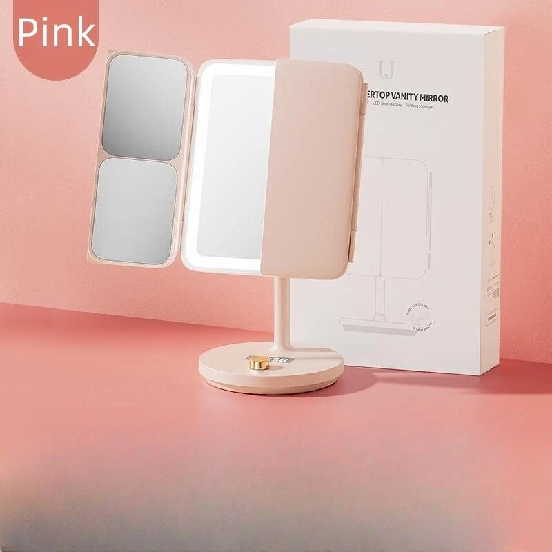 Desktop mirror 2024 with lights