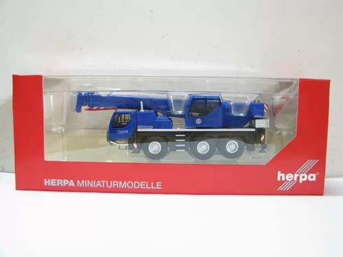 Herpa 1:87 LIEBHERR LTM German Federal Technical Rescue Agency Crane Toys Models - Picture 7 of 7