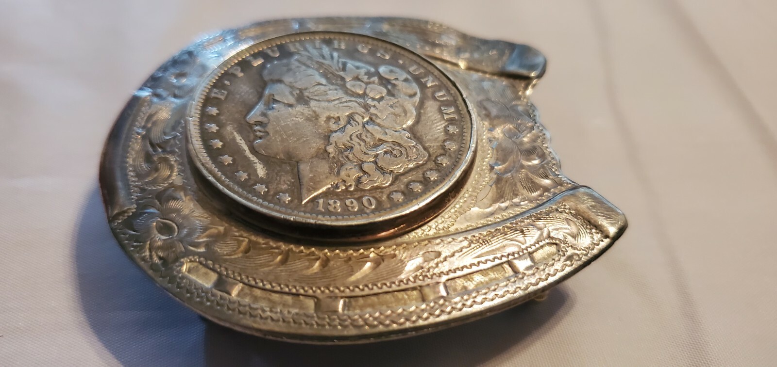 dollar belt buckle