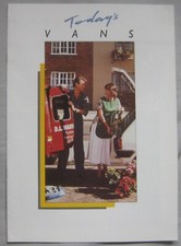 1988 Austin Rover Metro & Maestro Van Brochure