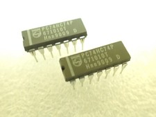 PHILIPS OR TOSHIBA PC74HC74P TC74HC74AP 74HC74  DIP14 CHIPS UK STOCK x5pcs