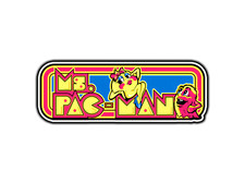 Ms. Pac-Man Arcade Logo 1 Retro Gaming Sticker Waterproof Vinyl Decal Die-Cut