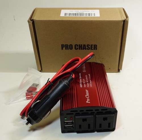 400W Power Inverters for Vehicles - DC 12v to 110v AC Car Inverter Converter - Picture 3 of 5