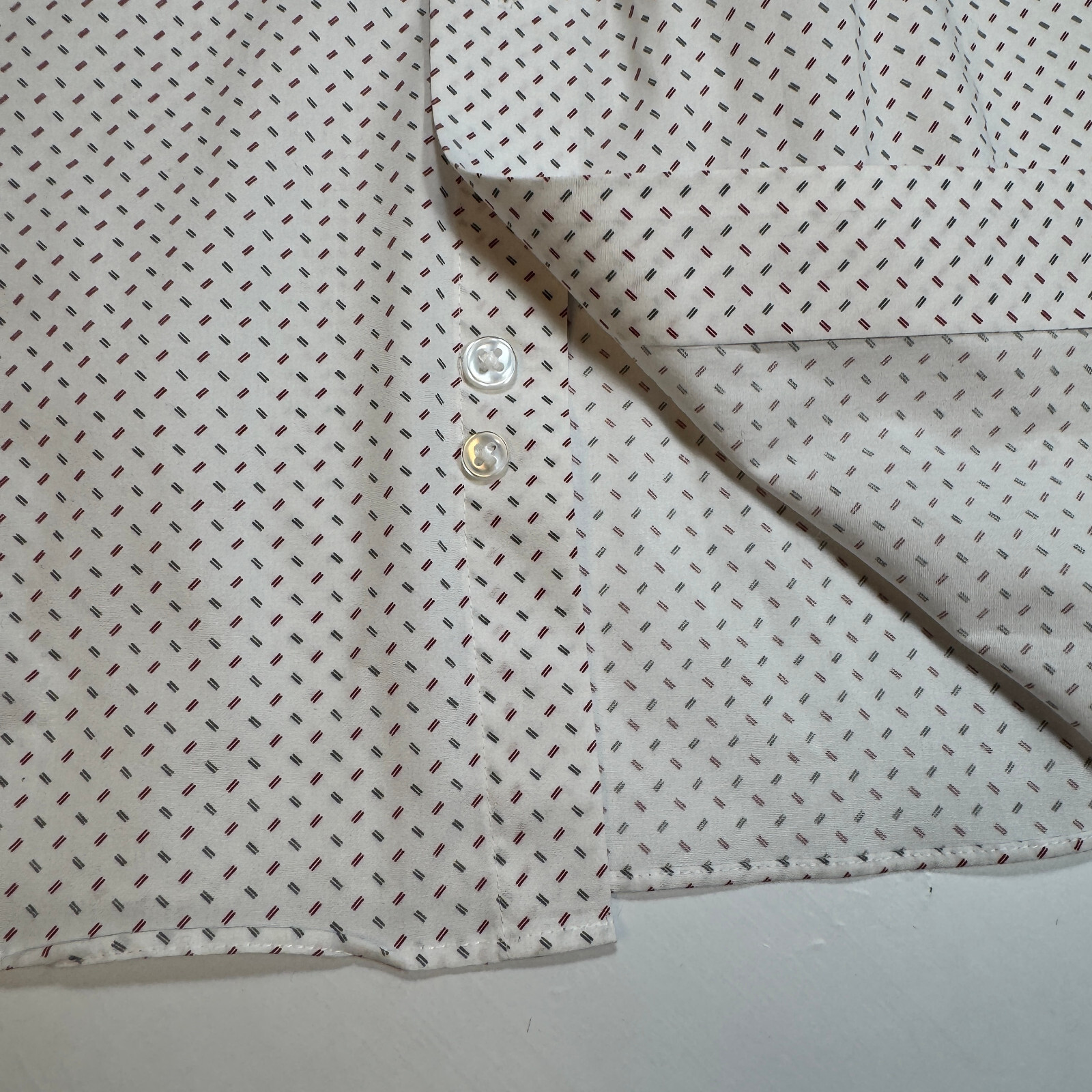 Calvin Klein Steel+ Wrinkle Free Stretch Regular Men Size 16-34/35 Dress Shirt thumbnail 9