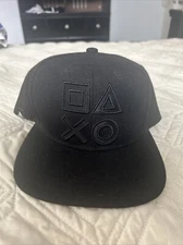 Sony Playstation controlller gear All Black embroidered Official Hat Cap