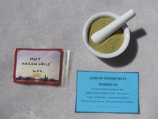 HATCH NEW MEXICO HOT GREEN CHILE POWDER 2 OZ. FRESH  USA SELLER FREE SHIP