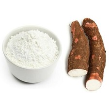 Harina de tapioca mandioca pura orgánica sin gluten almidón energía post-entrenamiento