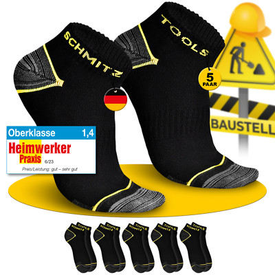 Arbeitssocken Arbeit Socken I robust I Sneaker Socken WORK- Schmitz.Tools