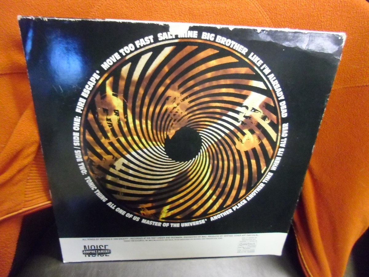 レアXL VERTIGO AMPHETAMINE REPTILE RECORDS Amphetamine Reptile Records, Vertigo, Rub 7