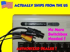 Composite Video & Audio TV DIN Cable for Commodore VIC20 VIC 20 + More