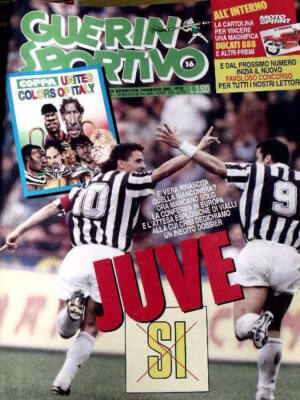 Guerin Sportivo 16 1993 Roberto Baggio - Napoli il dopo Maradona - Vialli