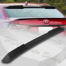 For 2013-2020 Lexus GS350 GS450 GSF Sedan W-Power Black Rear Roof Spoiler Wing