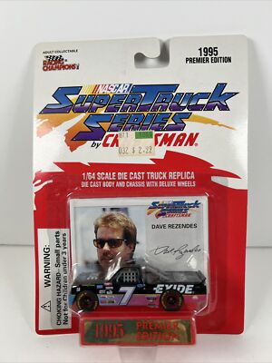 NOS 1995 Racing Champions NASCAR Super Truck Series #7 Dave Rezendes 1:64 (2)