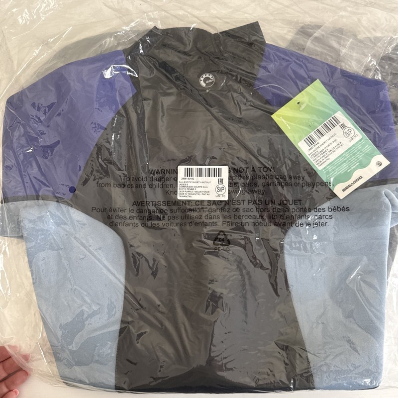 Sea-Doo 3Mm Exotic Shorty Wetsuit Ladies Size Small
