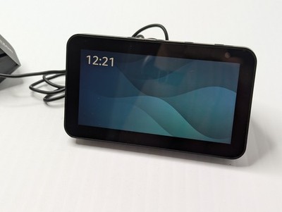 Amazon Echo Show 5 H23K37 Charcoal Alexa Control 5.5 Inch Smart Speaker EUC