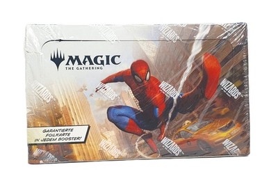 Magic the Gathering Spider-Man Play-Booster Display Deutsch 30 Booster B-Ware