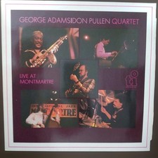George Adams Don Pullen Quartet Live at Montmartre LP Jazz Record 1985