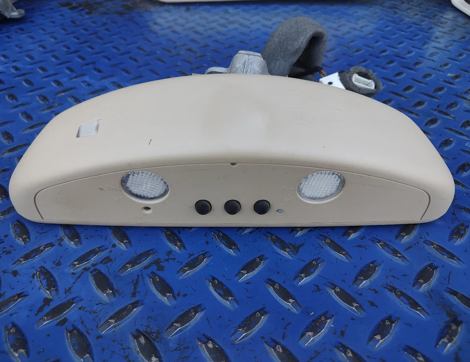 Espejo retrovisor interior beige mercedes w212 e350 e550 2010-2016 Foto 4 de 4