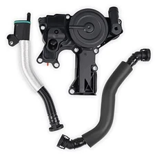  PCV Valve Engine Crankcase Vent Oil Separator Breather Hose Kit Compatible 