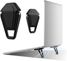 Portable Invisible Laptop Stand, Mini Aluminum Cooling Pad,Computer Keyboard Mou